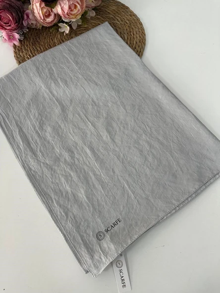 Scarfe Vual Şal Gümüş HVH0404 ürün görseli 1