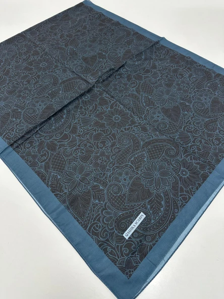 QASHKA Soft Pamuklu Şal Etro Desen LBD1109 ürün görseli 1