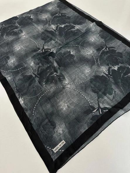 ARSEL MODA Desenli Kraş Şal BCA0108 ürün görseli 1