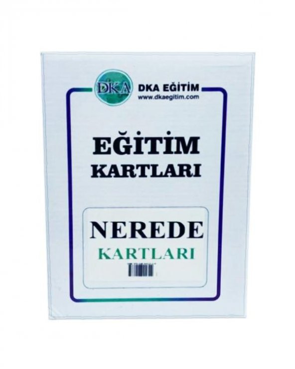 DKA Eğitim Kartları Nerede Kartları ürün görseli 1