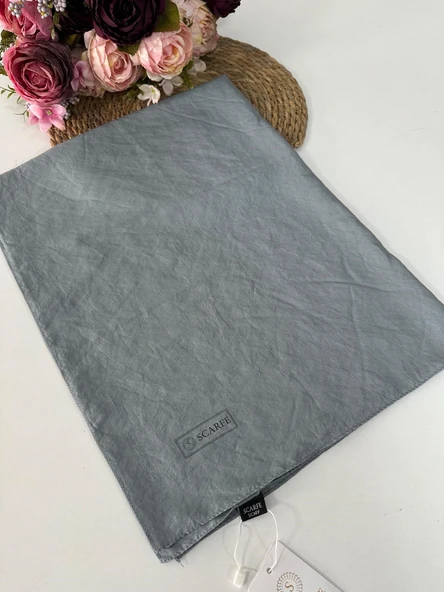 Scarfe Vual Şal Gri VH0417 ürün görseli 1