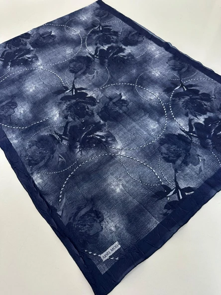 ARSEL MODA Desenli Kraş Şal BCA0110 ürün görseli 1