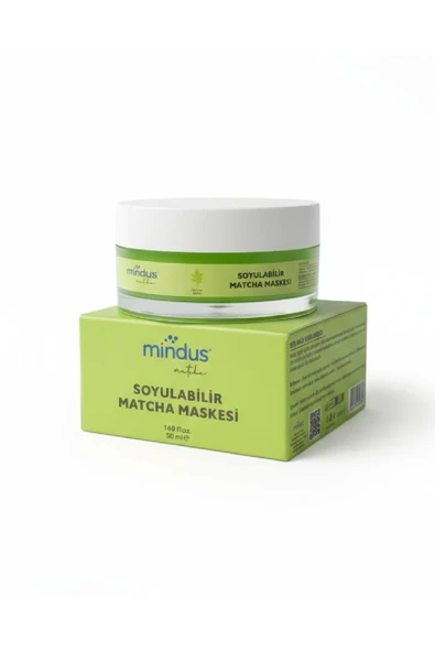 Mindus Matcha Soyulabilir Maske 50 ml ürün görseli 1