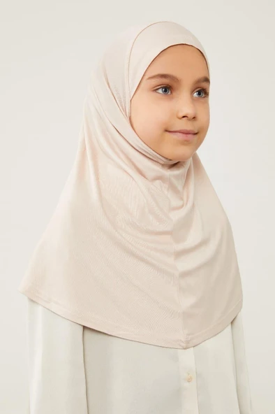 Lavender Pratik Çocuk Eşarp Açık Taş CPX0307 ürün görseli 1