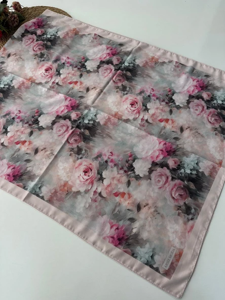 ARSEL MODA Soft Pamuklu Şal Çiçek Desen LBD2305 ürün görseli 1