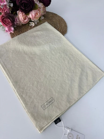 Scarfe Vual Şal Krem VH0420 ürün görseli 1