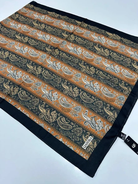 QASHKA Soft Pamuklu Şal Etro Desen LBD0510 ürün görseli 1