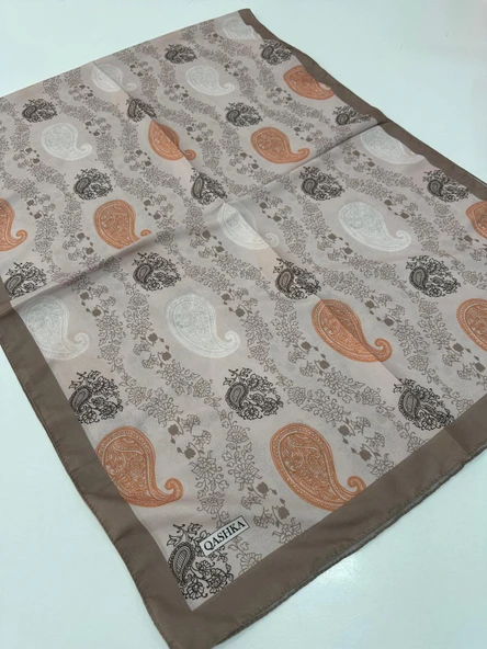 QASHKA Soft Pamuklu Şal Etro Desen LBD1414 ürün görseli 1