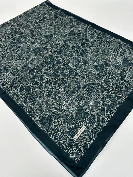 QASHKA Soft Pamuklu Şal Etro Desen LBD1108 ürün görseli 1