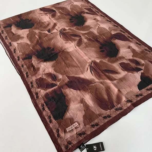 QASHKA Desenli Kraş Şal BCB0707 ürün görseli 1