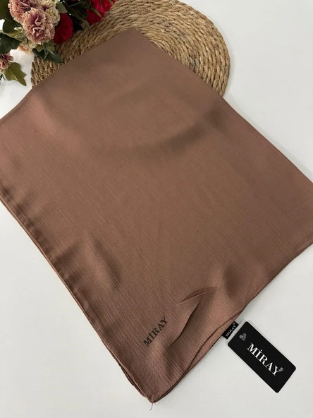 Miray Dubai Şal Koyu Karamel VDZ0107 ürün görseli 1