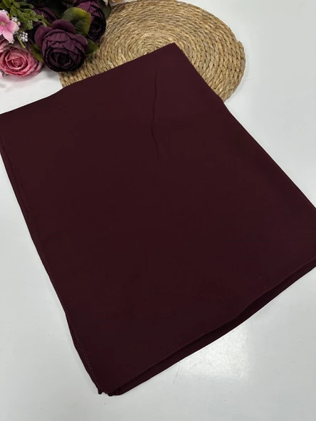 Doğal Bambu Şal Bordo SWL0103 ürün görseli 1