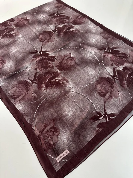 ARSEL MODA Desenli Kraş Şal BCA0119 ürün görseli 1
