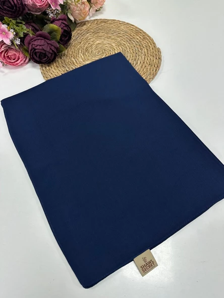 Doğal Bambu Şal Saks Mavi SWL0108 ürün görseli 1