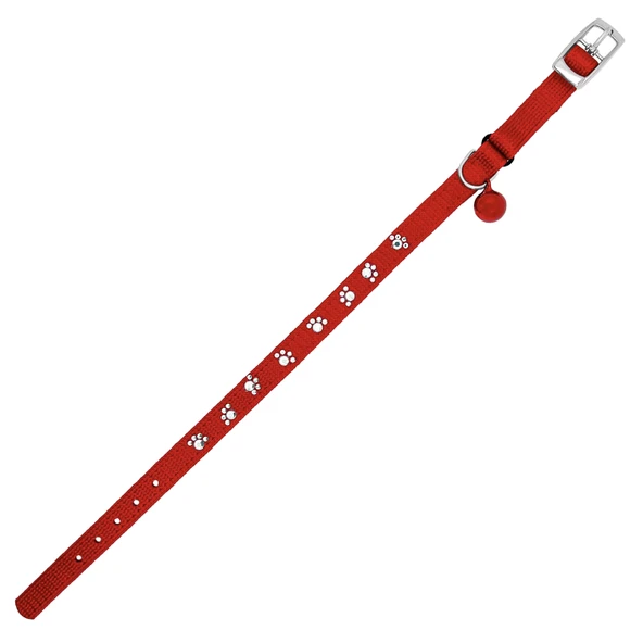 Royalist PC-11 Pati Baskılı Kedi-Köpek Tasması 10mm*30cm Kırmızı ürün görseli 1