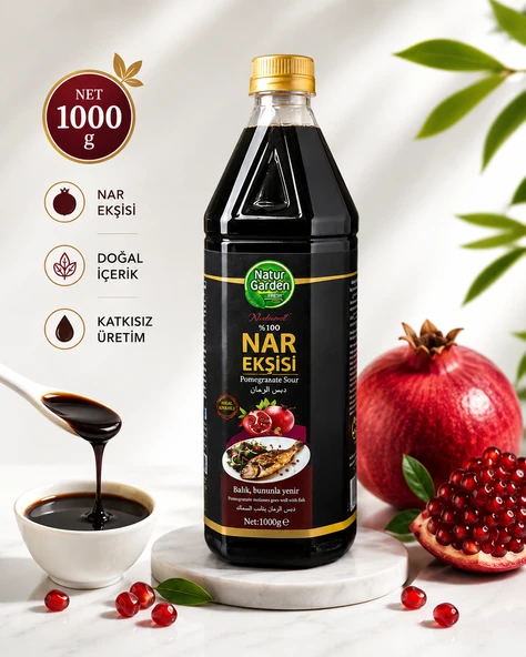 Natur Garden Nar Ekşisi 1000 g Pet ürün görseli 1