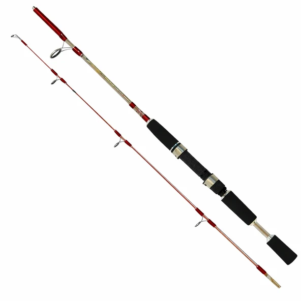 İki Parça Dolgu Olta Kamışı - Pavilion - Kırmızı - 210 cm 100/200 gr ürün görseli 1