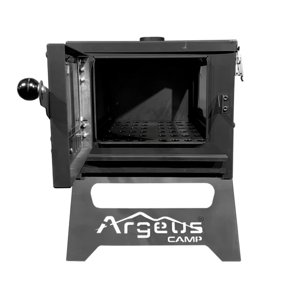 Argeus Konteyner ve Kamp Sobası Siyah (ARG-004) - Resim 6