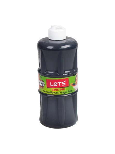 LETS PARMAK BOYASI 500ML SIYAH L5009 ürün görseli 1