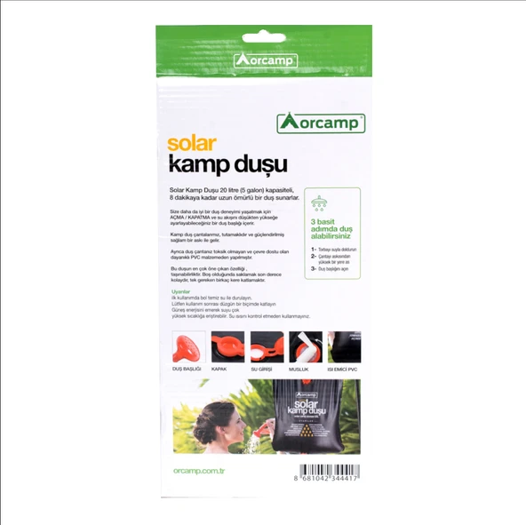 Kamp Duşu - Orcamp (OUT-4150) - Resim 3