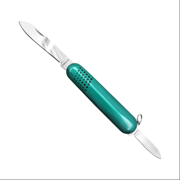 Argeus Çift Ağızlı Cep Çakısı Yeşil (K5017-30) ürün görseli 1