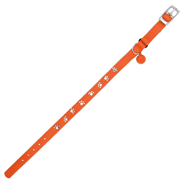 Royalist PC-11 Pati Baskılı Kedi-Köpek Tasması 10mm*30cm Turuncu ürün görseli 1