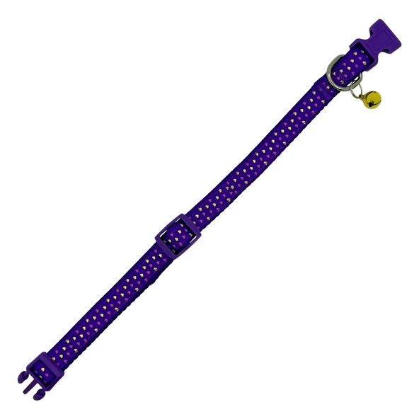 Royalist 2863 15 mm Zilli Kedi/Köpek Tasması Mor ürün görseli 1