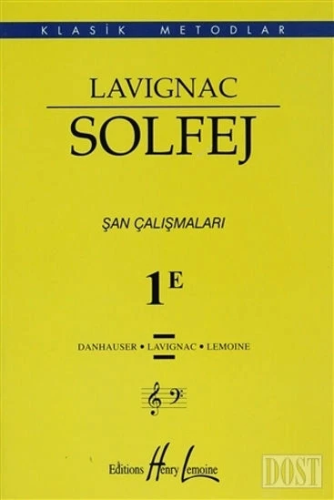 Lavignac Solfej 1E (Küçük Boy) ürün görseli 1