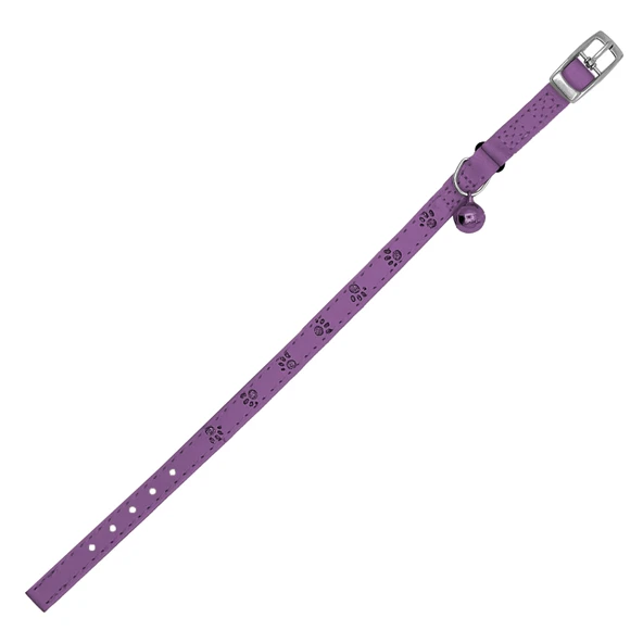 Royalist PC-16 Pati Baskılı Kedi-Köpek Tasması 10mm*30cm Mor ürün görseli 1