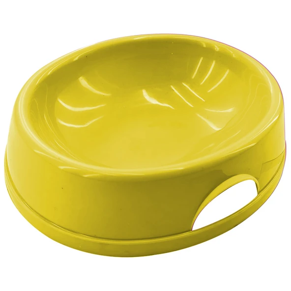 8565 Tekli Kedi/Köpek Mama Kabı Sarı ürün görseli 1