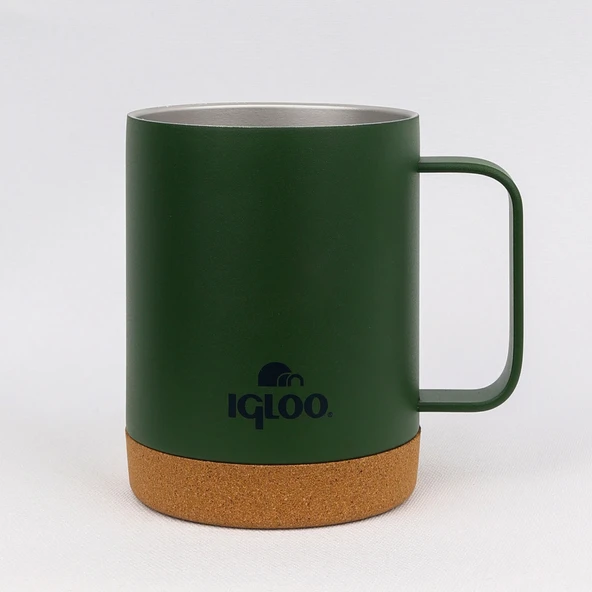 Igloo Cork Mug 350ml-HAKİ - Resim 2