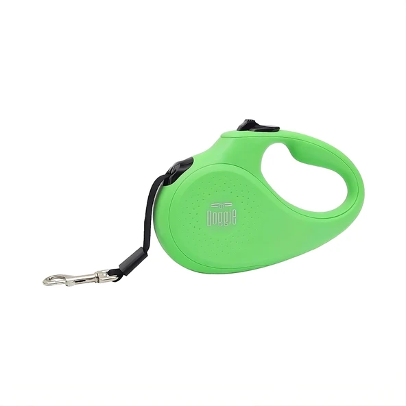 Doggie Master Otomatik Uzatma Tasması Yeşil 25 kg/5 mt ürün görseli 1