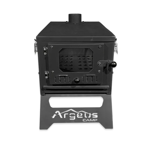 Argeus Konteyner ve Kamp Sobası Siyah (ARG-004) - Resim 3