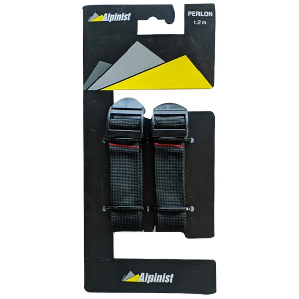 Alpinist Perlon Bant 120 cm Siyah ürün görseli 1