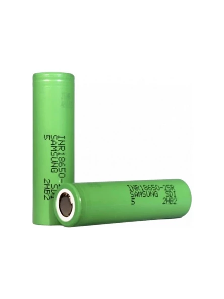 Yenilenmiş Samsung 25R 18650 Li-Ion Pil 2500 mAh 3.6V ürün görseli 1