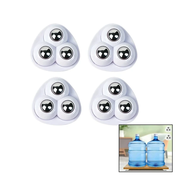 4pcs 3 Bilya Tekerlekli Mobilya Eşya Taşıma Aparatı 360° ürün görseli 1