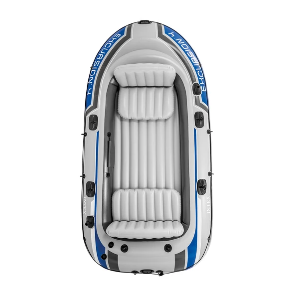 Şişme Bot Seti - Intex - Excursion 4 - 315cm - 4 Kişilik (68324) - Resim 3