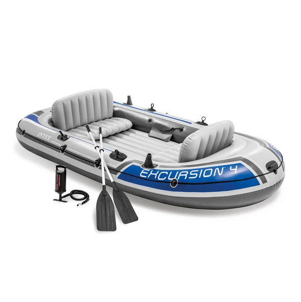 Şişme Bot Seti - Intex - Excursion 4 - 315cm - 4 Kişilik (68324) ürün görseli 1