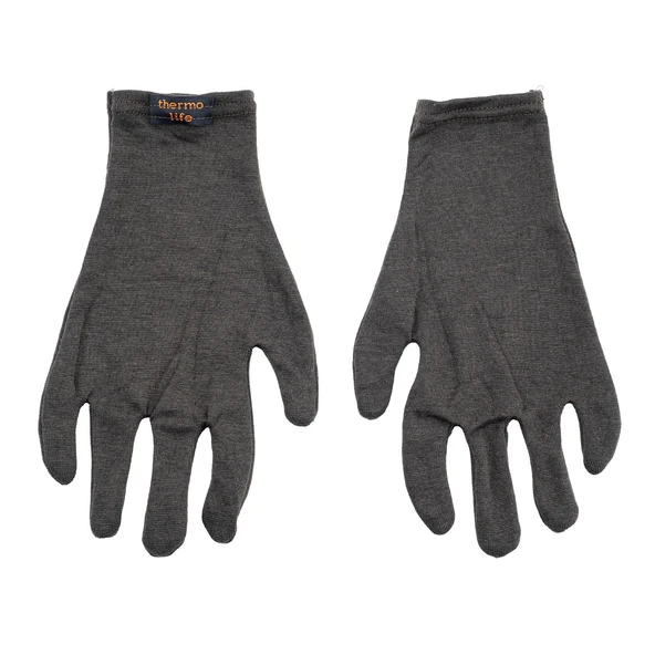 Kışlık Termal Eldiven - Haki - Unisex - Resim 2
