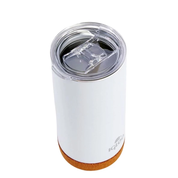 Çelik Mug Termos - Igloo - Cork - 500ml - Beyaz - 205695 - Resim 4