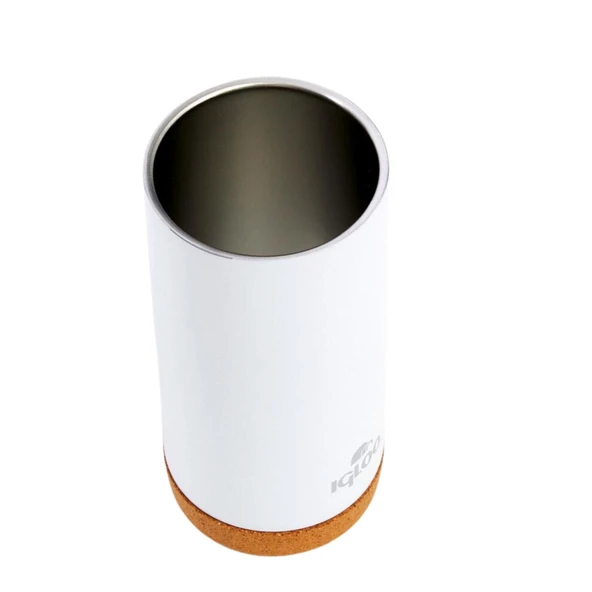 Çelik Mug Termos - Igloo - Cork - 500ml - Beyaz - 205695 - Resim 3