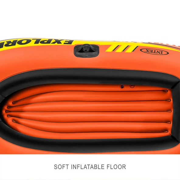 Şişme Bot Seti - Intex - Explorer 200 - 185cm - 2 Kişilik (58331) - Resim 4