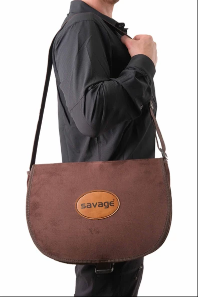 Fileli Yan Çanta - Savage - Outdoor Çanta - Kahve ürün görseli 1