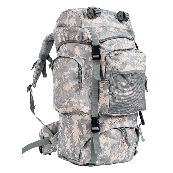 Outdoor Sırt Çantası - Savage Ventura - 70 LT. - Gri Dijital Kamuflaj - HH03205 ürün görseli 1