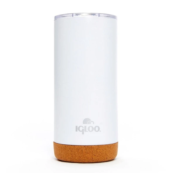 Çelik Mug Termos - Igloo - Cork - 500ml - Beyaz - 205695 ürün görseli 1