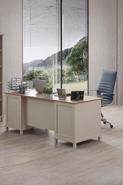 İYENA HOME LİVİNG Sardis Ofis Masası Kumbeji ürün görseli 1