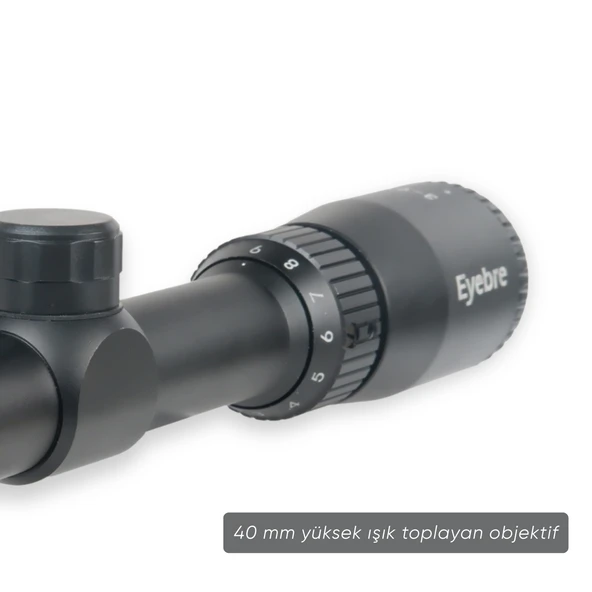 Eyebre 3-9x40 Tüfek Dürbünü - Resim 3