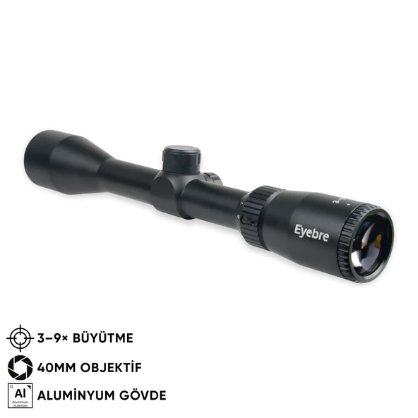 Eyebre 3-9x40 Tüfek Dürbünü ürün görseli 1