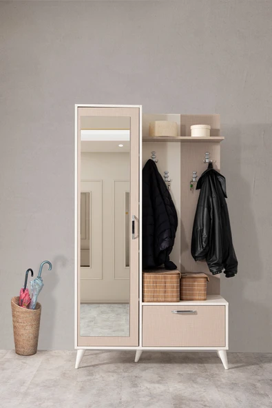 İYENA HOME LİVİNG Aden Portmanto Aytaşı ürün görseli 1
