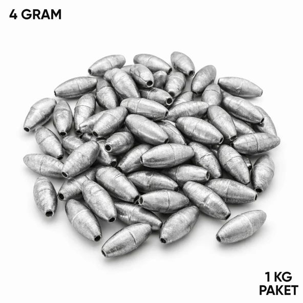 Gezer Olta Kurşunu - Zeytin Kurşun -  4 Gram - 1KG ürün görseli 1